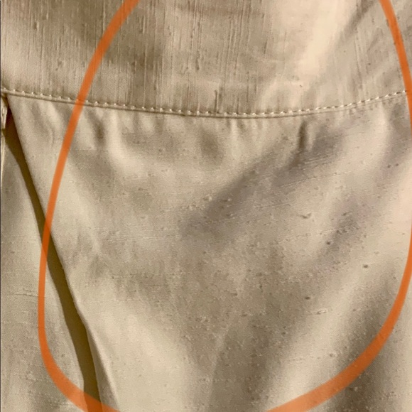 3.1 Phillip Lam Sateen Overlap Pants in Cream. - Picture 13 of 15